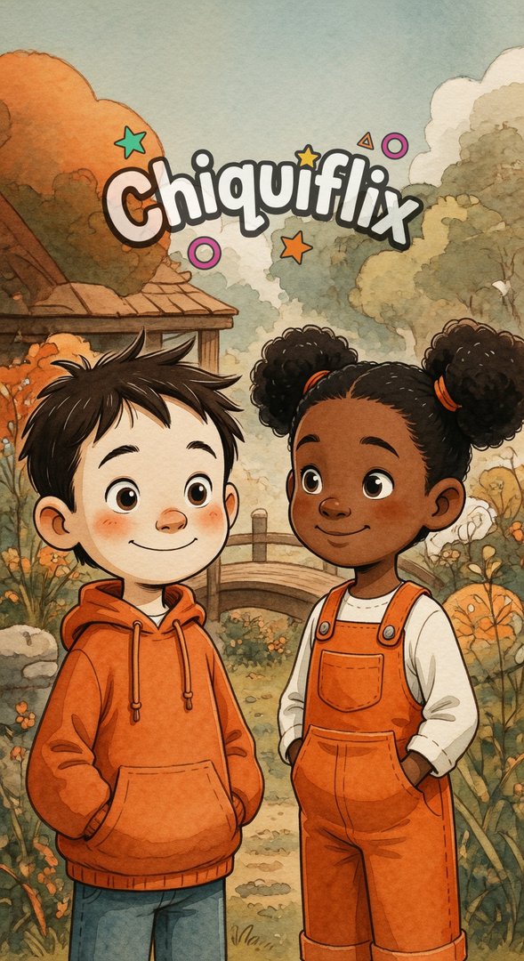 Marco & Fatou — Garden Pastel (9:16) #1